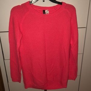 Hot pink sweater